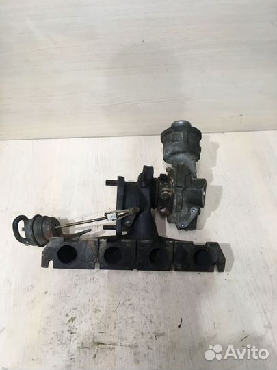 Коллектор с турбокомпрессором турбина Ауди А6 С6