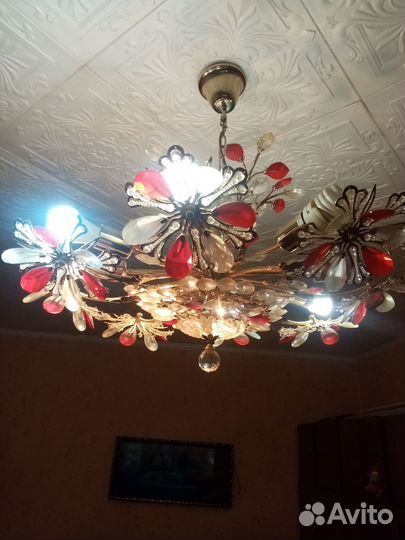 Люстра б/у