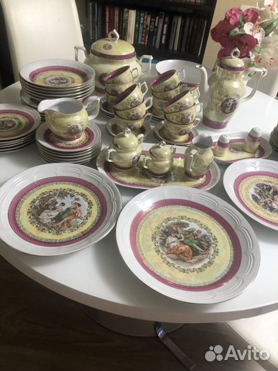 Столовый и чайный сервиз мадонна гдр