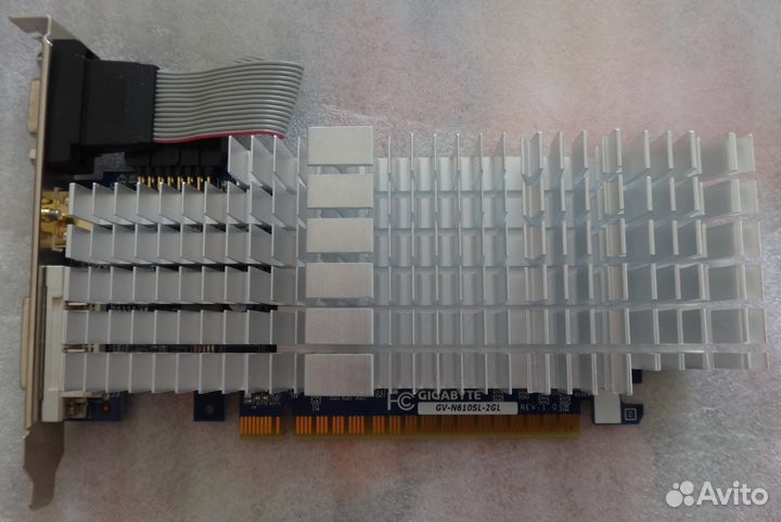 Видеокарта GigaByte GV-N610SL-2GL нерабочая