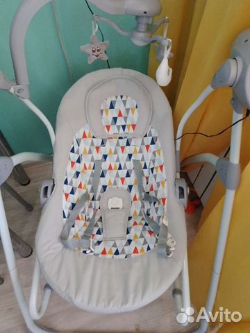 Детские электронные качели, шезлонг