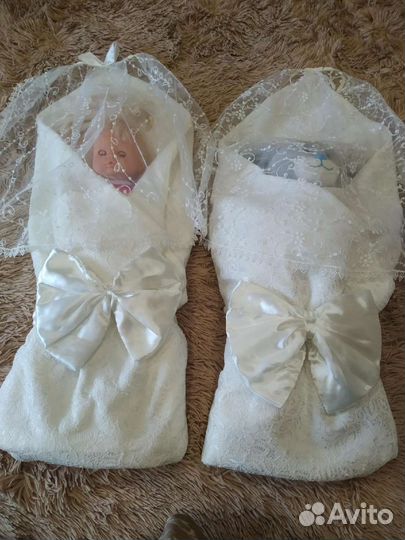 Конверт на выписку белый