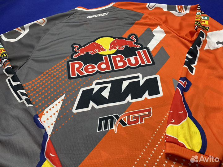 Джерси для мотокросса red bull ktm новые