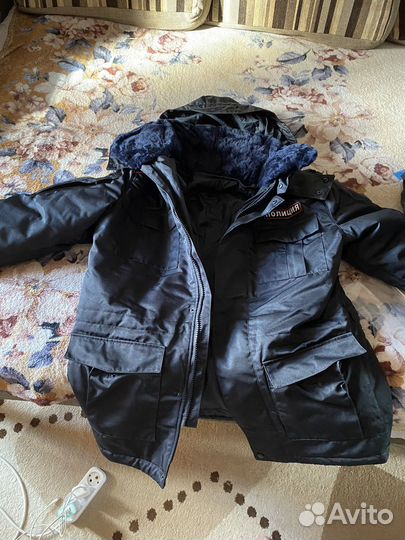 Бушлат зимний полиции с ватниками, и другое