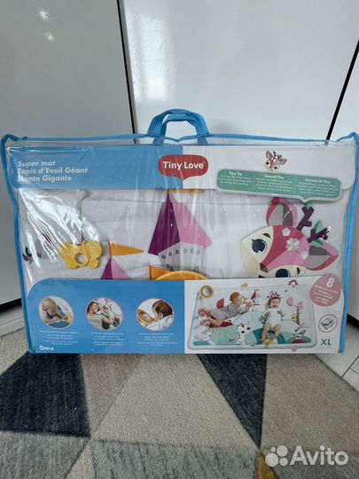 Развивающий коврик tiny love принцесса