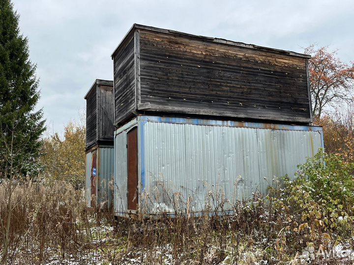 Вагончик бытовка. 2 металлических и 2 деревянных