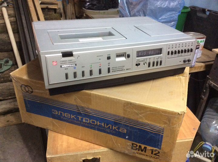 Видеомагитофон Электроника вм 12