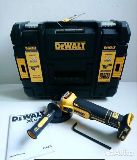 Болгарка DeWalt DCG405 NT +Тstak+ АКБ DeWalt 5Ah