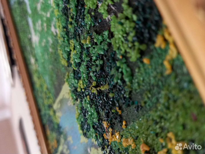 Картина с камушками