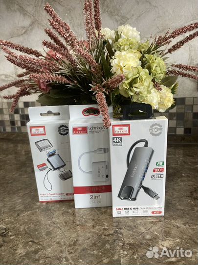 Адаптер 5в1 /аксессуары для iPhone