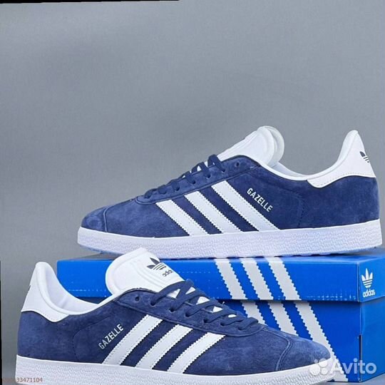 Кроссовки Adidas Gazelle Blue (Арт.71635)