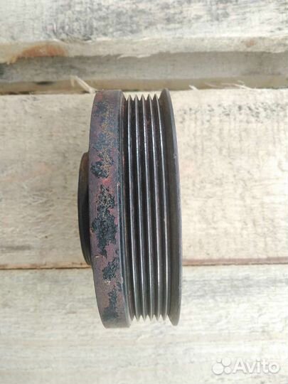 Шкив коленвала демферный на шевролет лачетти