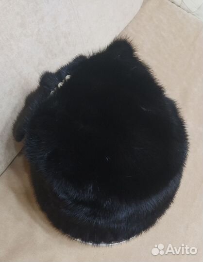 Шапка зимняя меховая женская норковая