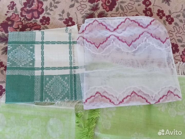 Салфетки лен СССР наборами