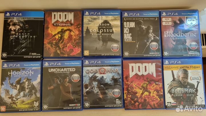 Игры для sony Playstation 4