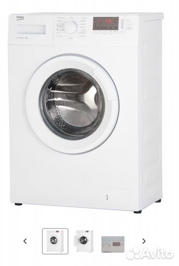 Стиральная машина узкая Beko WRS 5512 BWW