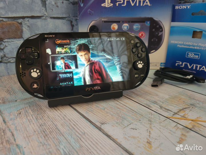 PS Vita slim/ 32 gb/3.65 enso/30 игр