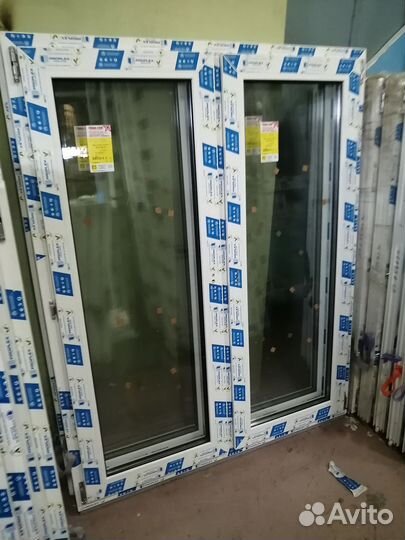 Окна 120х120 пластиковые готовые