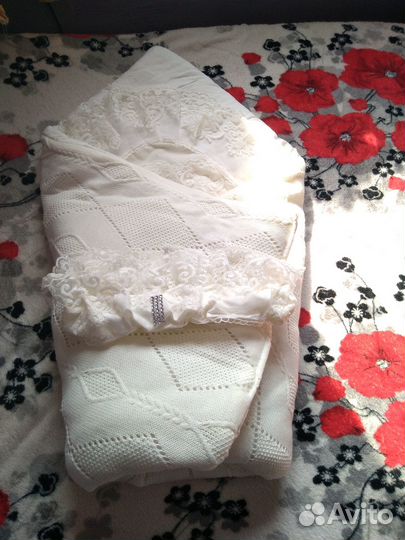 Детское одеяло на выписку