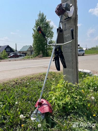 Триммер бензиновый 3.8 л.с. 2 года гарантии