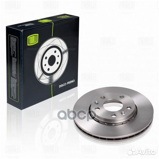 Диск тормозной перед DF095107 Trialli