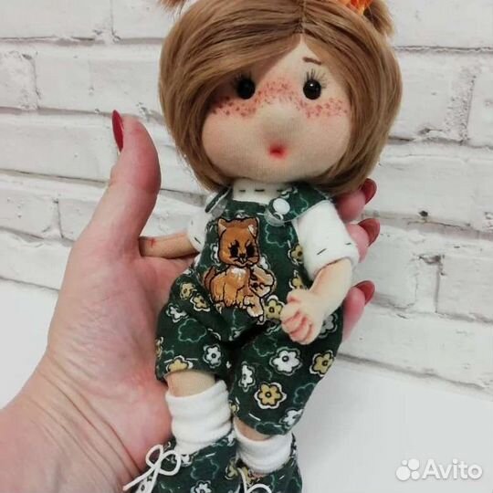 Текстильные куклы ручной работы