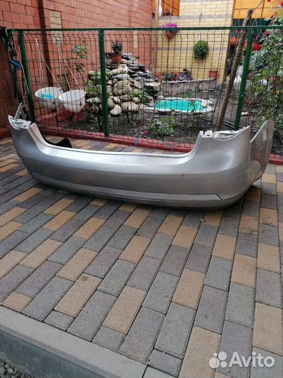 Бампер задний фольксваген джетта 5