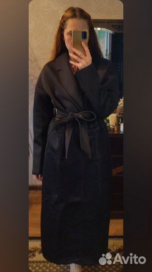 Кардиган женский длинный теплый