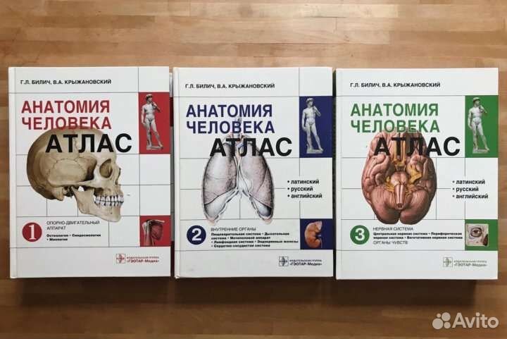 Атласы по анатомии Билич Крыжановский
