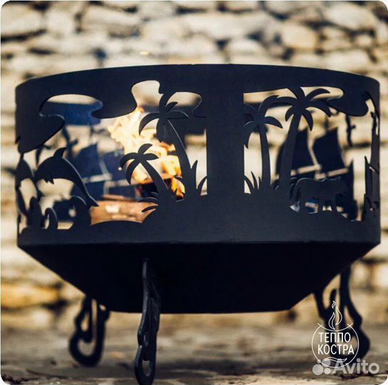 Костровая чаша очаг