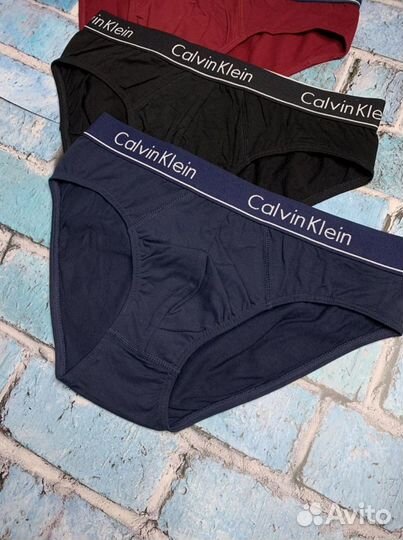 Трусы мужские плавки calvin klein