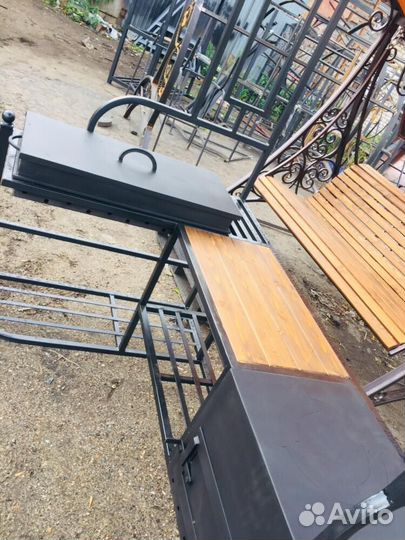 Мангал угловой