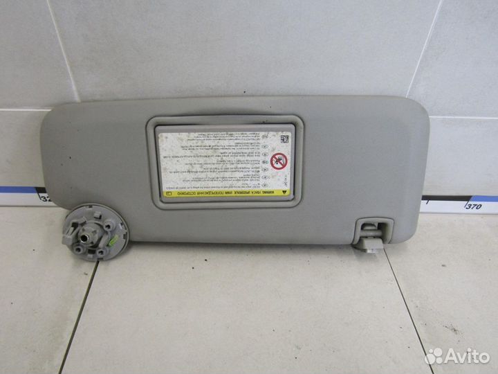 Козырек солнцезащитный (внутри) Astra J 2010