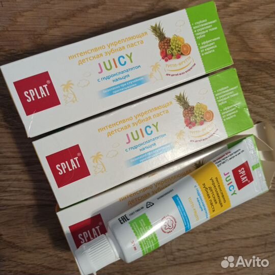 Зубная паста splat детская