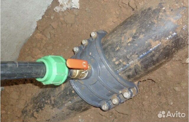 Монтаж колодцев, трубопроводов, замена подводки