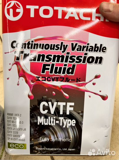 Масло totachi cvtf mylti-type