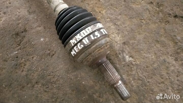 Полуось передняя правая Renault Megane 2