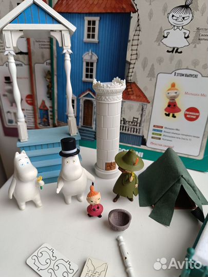 Deagostini Муми Дом 1,2,3,4 выпуски