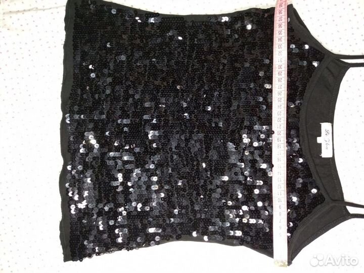 Блузка с пайетками 42-48