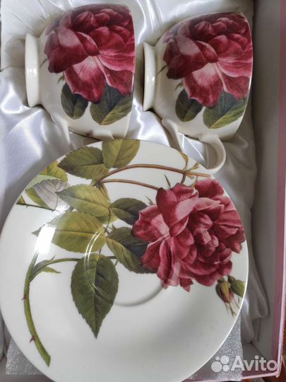 Бронь. Чайная пара, чашка с блюдцем