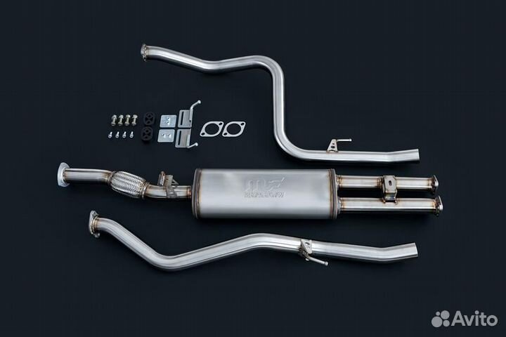 Выхлопная система (кетбек) УАЗ Патриот BMS