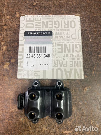 Катушка зажигания модуль ларгус 8 кл Renault Новая