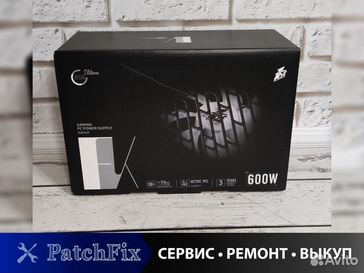 Новый блок питания 1stplayer FK 600W PS-600FK