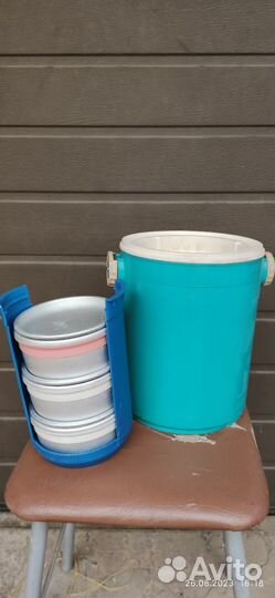 Термос для еды с контейнерами