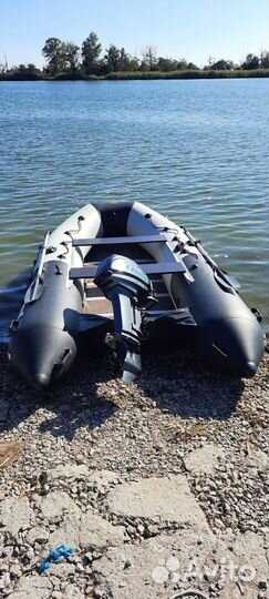 Лодка ривера максима 360.+ мотор 9.9 seanovo endur