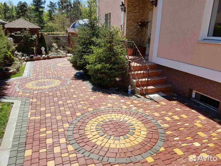 Тротуарная плитка от производителя под ключ