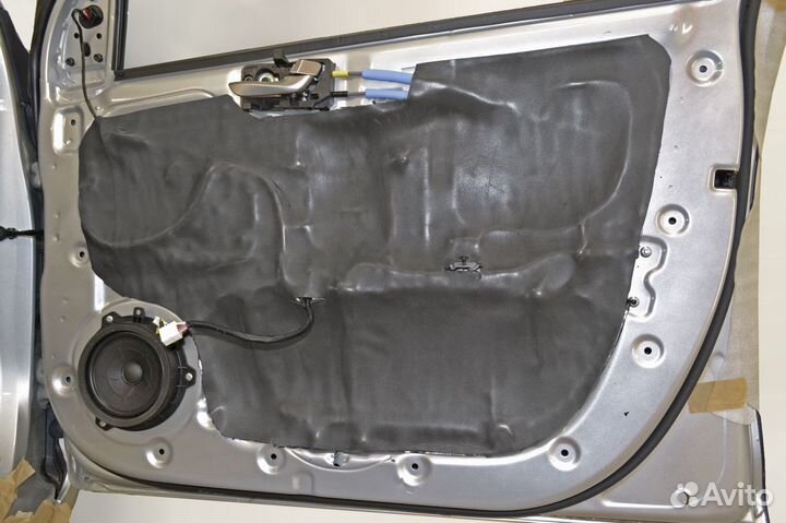 Шумоизоляция дверей Шумофф