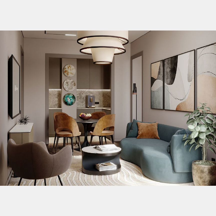 2-к. квартира, 63,9 м², 4/9 эт.