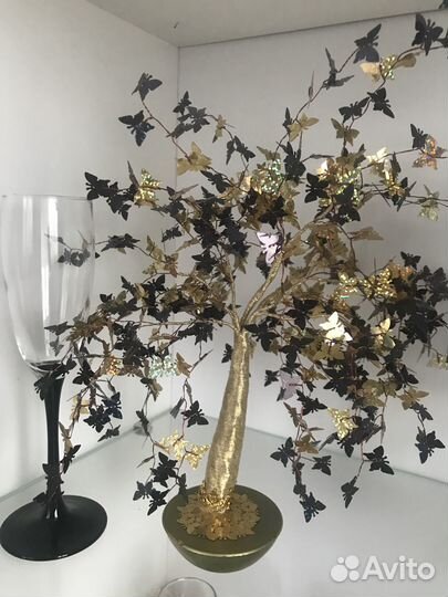 Дерево из паеток