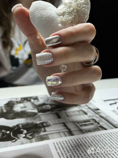 Маникюр, покрытие гель лаком, коррекция